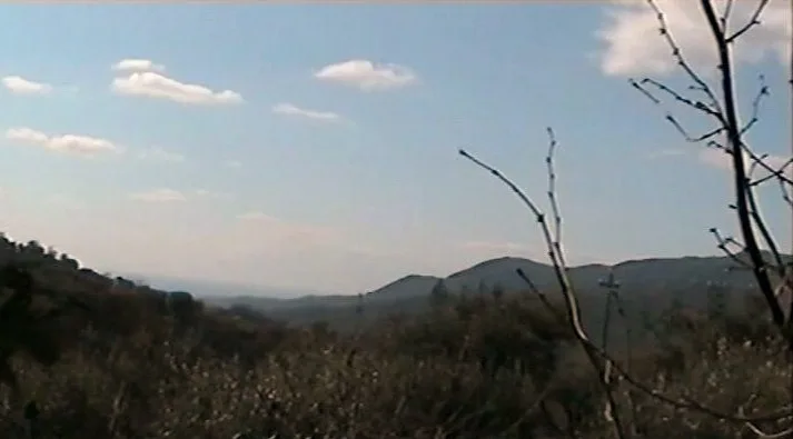 Panorama dei rilievi interni del Cilento