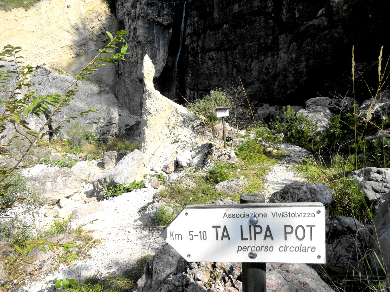 Sentiero forestale Ta Lipa Pot nella Val Resia e nelle Prealpi Giulie