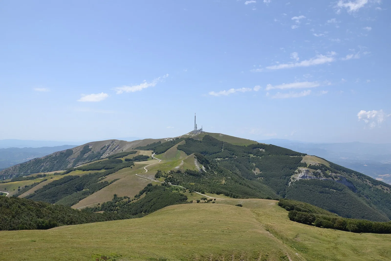 Versanti del Monte Nerone nell’Appennino marchigiano