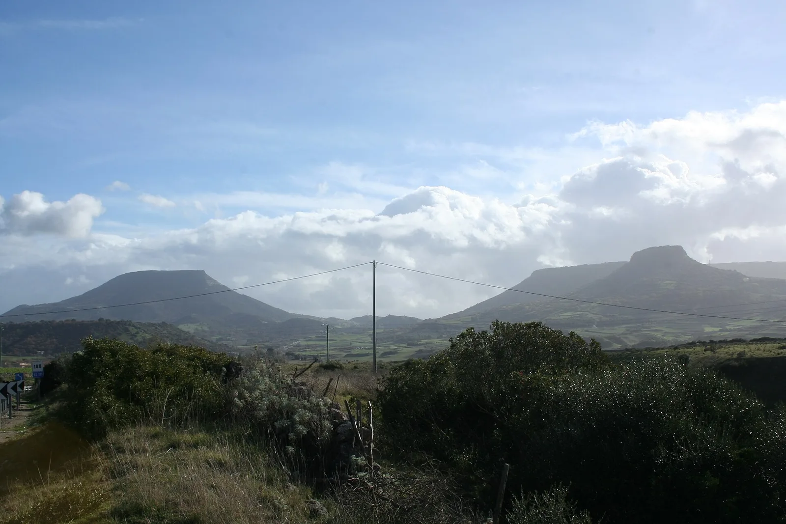 Tavolati vulcanici di Monte Santu e Monte Sant’Antonio in Sardegna