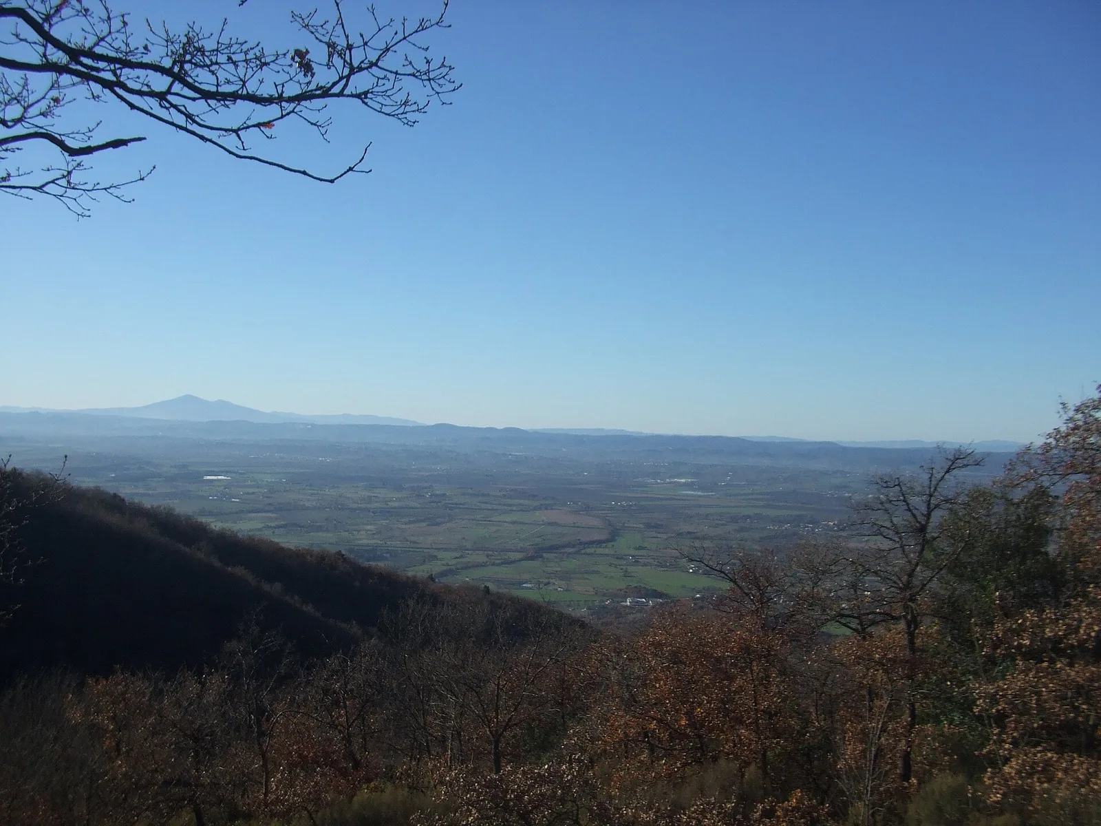 Monte Amiata visto dalla Valdichiana