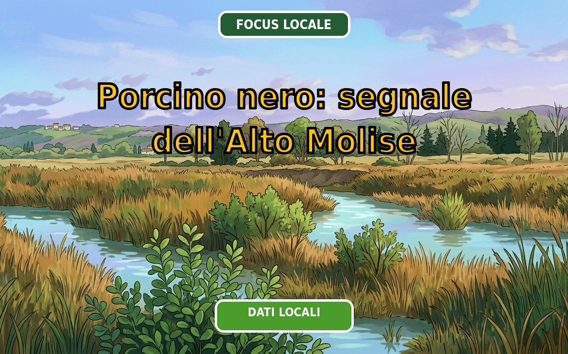 Porcino nero: segnale dell'Alto Molise